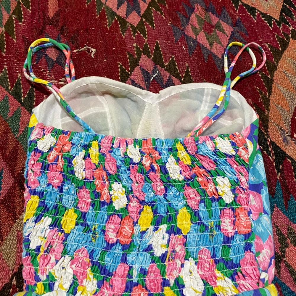 Vintage 60s Floral Romper By Gabar - Picture 6 of 7